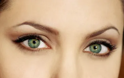 Ярко зеленые глаза - 72 фото