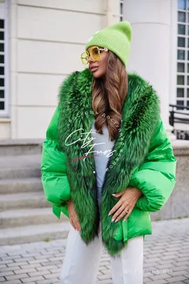 INSPIRE Пуховик оверсайз средней длины (зеленый) от бренда INSPIRE GIRLS —  купить в интернет-магазине модной женской одежды, обуви и аксессуаров  INSPIRESHOP.RU