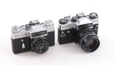 Плёночный фотоаппарат Зенит-Е ранний выпуск №68017570 с объективом  Гелиос-44 \"зебра\". Времён СССР. (торги завершены #286554008)