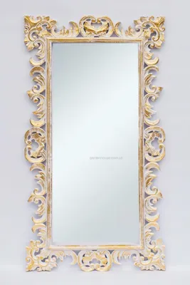 Круглое зеркало в деревянной раме | Купить зеркало в Москве в  интернет-магазине WOOD-KING