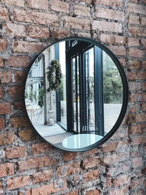 Овальное настенное зеркало «Овал» - OrigaMebel