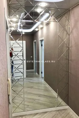 зеркальная стена в гостиной | Mirror wall living room, Living room decor,  Living room mirrors