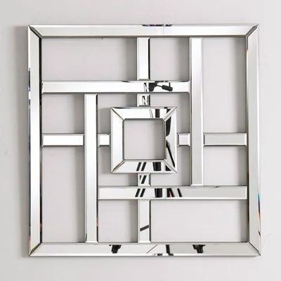 DIY 3D Зеркальное панно из зеркальной плитки с фацетом на стену из ромбов,  декор для дома и гостиной дст, панели, зеркало 4мм | AliExpress