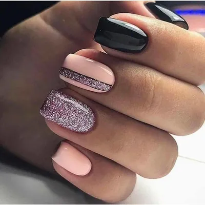 красивый маникюр | Gel nail designs, Square nail designs, Winter nail  designs