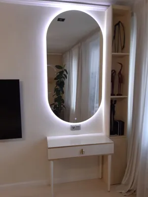 Круглое зеркало для ванной Alias Муза D60 с тёплой LED-подсветкой, вилка  m606036 - выгодная цена, отзывы, характеристики, фото - купить в Москве и РФ