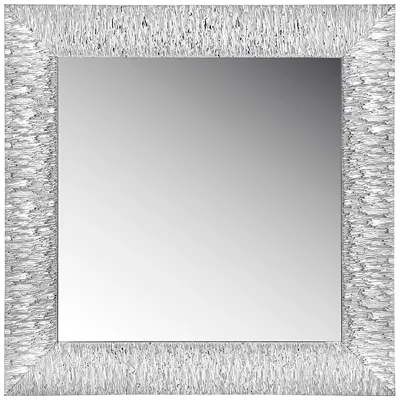 Зеркало Серебро фацет 295х295 с отверстием 75мм под светильник в  Екатеринбурге - Академия потолков