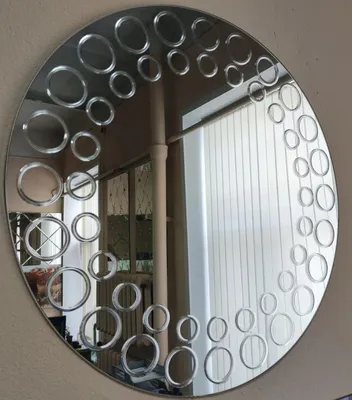 Зеркало круглое Aurora серебро от Schuller - купить за 86 990 руб. в  интернет-магазине Barcelona Design