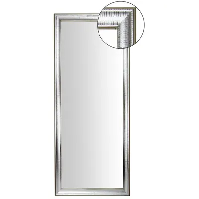 Allen Brau Priority 1.31013.02 Зеркало с подсветкой 600*750 мм (серебро  шлифованное), купить в интернет-магазине сантехники Сантехмаг.Ру