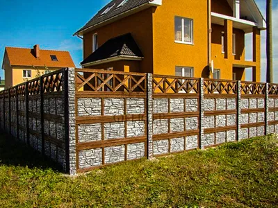 Заборы бетонные,железобетонные заборы,панельные заборы - Iacobas Construct,  SRL Кишинев (Молдова) - купить, цена, фото