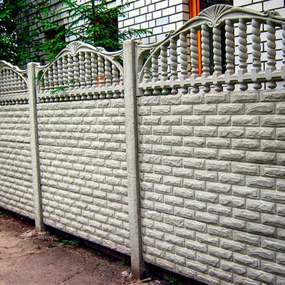 Декоративные бетонные заборы от производителя — купить в Махачкале по цене  270 руб за шт на СтройПортал