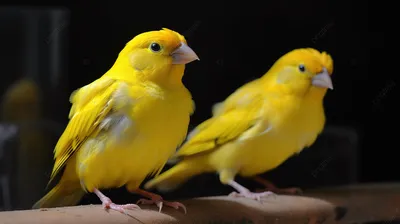 две желтые птицы стоят рядом, канарейки картинки фон картинки и Фото для  бесплатной загрузки