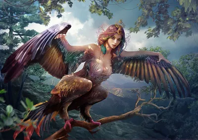 Славянская мифология. Мифические женщины-птицы. | Эзотерика/Магия Рун | Дзен