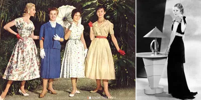 Фото] История западной одежды: классическая мода 30-х годов всегда была  популярна ... - Forbidden News