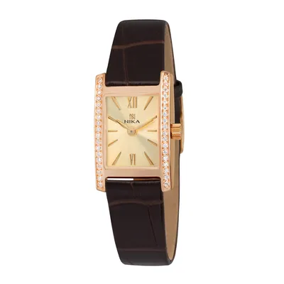 Купить золотые женские наручные часы НИКА LADY артикул 0450.2.1.45A с  доставкой - nikawatches.ru