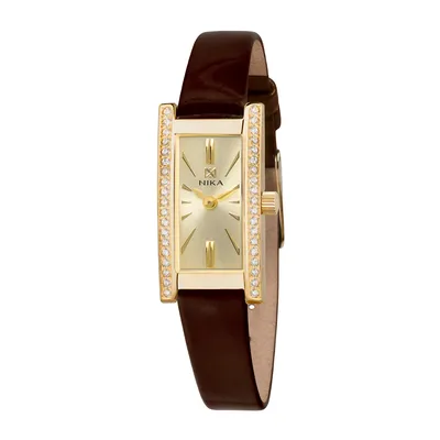 Купить золотые женские наручные часы НИКА LADY артикул 0438.1.3.45H с  доставкой - nikawatches.ru