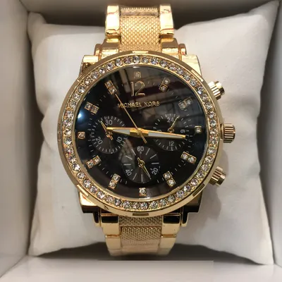 ЖЕНСКИЕ ЧАСЫ MICHAEL KORS BLACK GOLD N66,женские наручные часы, мужские,  наручные часы Майкл Корс: продажа, цена в Киеве. Наручные и карманные часы  от \"\"KOLPORT.COM\" - Интернет-магазин полезных и качественных товаров!\" -  288957127