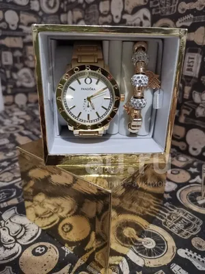 Pandora - женские наручные часы, с крутящимся центром, кожаный ремешок  купить по низким ценам в интернет-магазине Uzum (798235)
