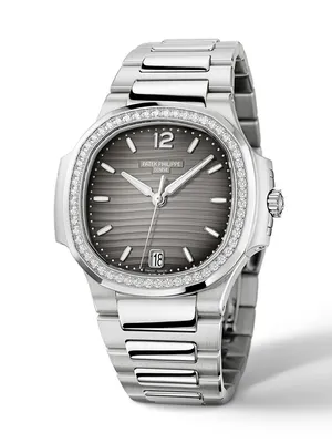 ᐈ Часы женские 【Patek Philippe Nautilus Ladies 7118/1200A-011】 Купить в  Москве, цены | Watches Master