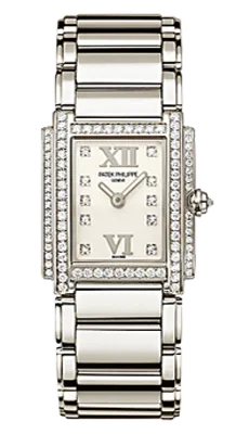 Женские часы White Gold - Ladies Twenty~4® (4908/200G-011) - купить в  Украине по выгодной цене, большой выбор часов Patek Philippe - заказать в  каталоге интернет магазина Originalwatches