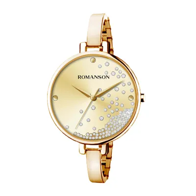 Женские часы ROMANSON Floroje RM 9A07L LG(GD) (арт. 1086926) - купить в  Ювелирном Интернет-магазине 585 Золотой