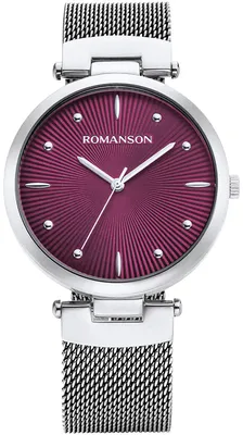 Кварцевые женские часы Romanson RL6A29LLR(RG) с минеральным стеклом -  купить с доставкой по выгодным ценам в интернет-магазине OZON (983866734)