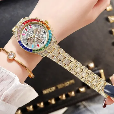 Женские часы в стиле Харадзюку, трендовые европейские и американские часы с большим  циферблатом, простая корейская индивидуальность, модные женские часы для  учениц средней школы, кварцевые часы - купить с доставкой по выгодным ценам