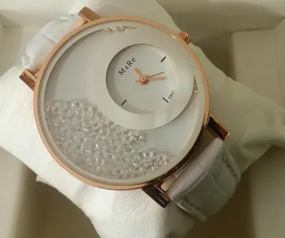 Женские наручные часы со стразами внутри - art-time