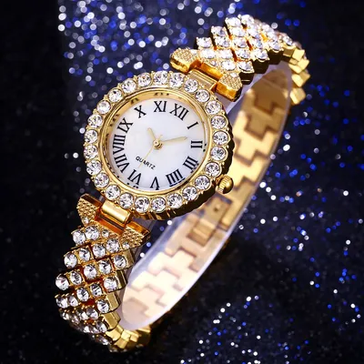 Наручные часы женские с стразами (ID#1558017434), цена: 600 ₴, купить на  Prom.ua