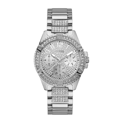 Часы женские GUESS W1156L1: сталь, кристалл swarovski — купить в  интернет-магазине SUNLIGHT, фото, артикул 271315