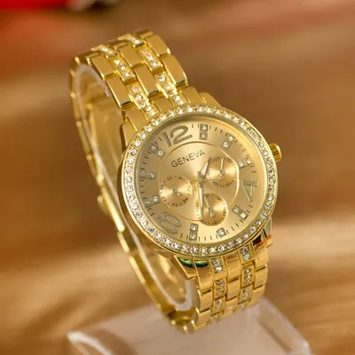 Geneva Womens Silicone Round Rhinestone Bezel Pop Color Round Analog Wrist  Watch | eBay