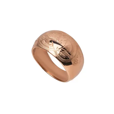 ПК-032-02-М1 Обручальное кольцо из платины матовое - PlatinumLab