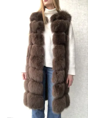Высококачественный меховой жилет, пальто, роскошное теплое Женское пальто  из искусственной лисы, жилеты, зимние модные меховые женские пальто, куртка  | AliExpress