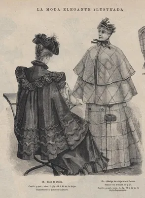 Пальто женские. Испания, конец 19 века | История костюма