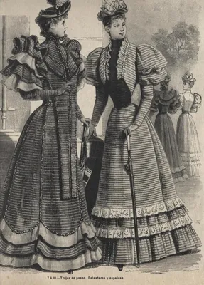 Женщины конца XIX века с бесконечно длинными волосами, от которых