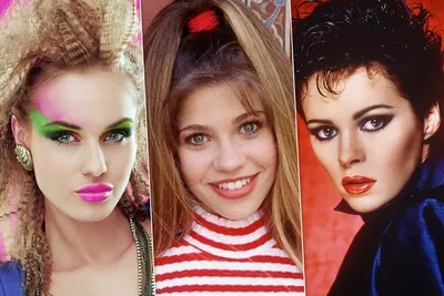 Мода 80-90-х годов — женские и мужские стили одежды 80х-90х годов | Виды  макияжа, Уроки макияжа, Простой макияж