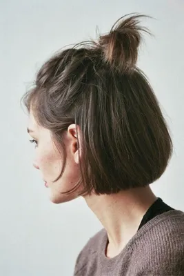 Женские короткие волосы до плеч - купить по низкой цене в интернет-магазине  OZON (981581434)