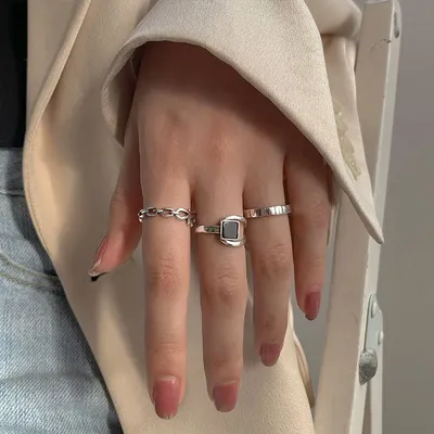Женские серебряные кольца фото фото