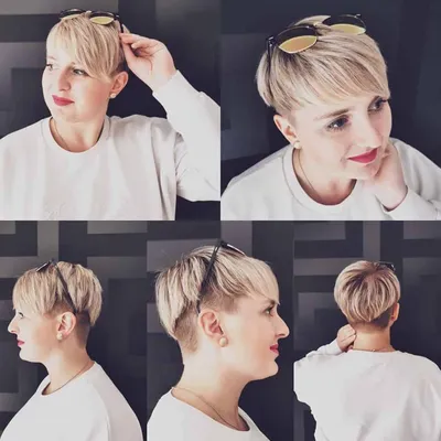 PIXIE WITH LONG BANGS, Shading And unreconciled ZONES / Undercut. - YouTube