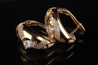 Серьги женские Клевер с натуральным перламутром под золото бижутерия  свадебные - купить с доставкой по выгодным ценам в интернет-магазине OZON  (552239644)