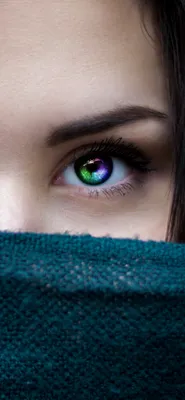 Женский голубой глаз стоковое фото. изображение насчитывающей чисто -  29956506