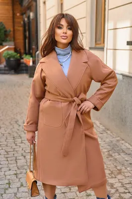 Женское кашемировое пальто с поясом (ID#1287008588), цена: 4550 ₴, купить  на Prom.ua