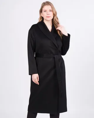 Женское Кашемировое пальто с поясом купить в онлайн магазине - Unimarket