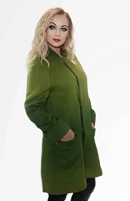 Женское Кашемировое пальто с карманами (размер 42-48) купить в онлайн  магазине - Unimarket