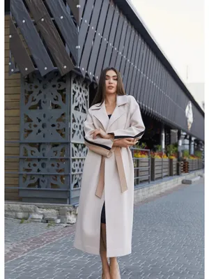 Купить Зимнее модное кашемировое пальто, женское пальто | Joom