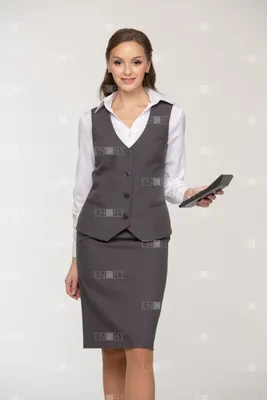 Удлиненный жилет из костюмной ткани для девочки мокко купить в  интернет-магазине Silver Spoon
