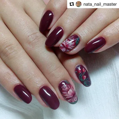 Жостовская роспись Эмимастера @nata_nail_master Хотите научиться рисовать  такую красоту на ногтях и радовать клиентов… | Stylish nails, Fabulous  nails, Nail designs