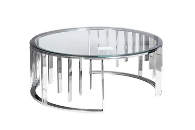Стол - schu/279. Журнальный стол из прозрачного закаленного стекла от  фабрики Schuller