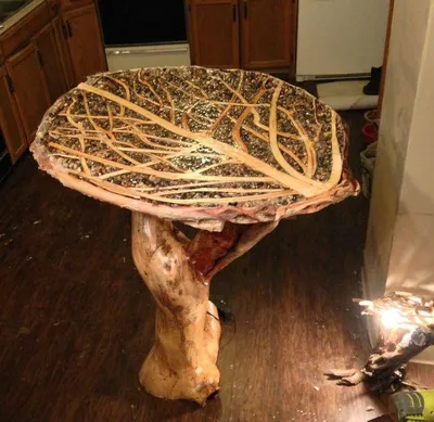 Столик из дерева своими руками: журнальный столик из пня – мастер-класс с  фото | Houzz Россия