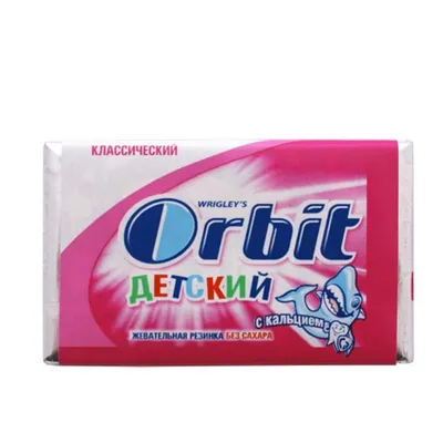 Жевательная резинка Сочный арбуз Orbit, цена – купить с доставкой в  официальном интернет-магазине Мираторг