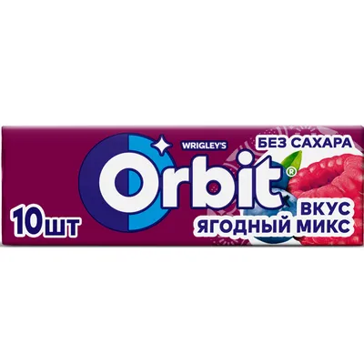 Жевательная резинка Orbit Орбит Вкус Сочный абрикос без сахара 13,6 гр